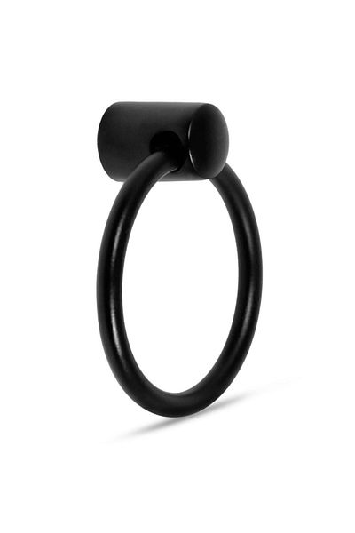 Badem10 Sertar de bucătărie Cordia din metal negru (4 bucăți)