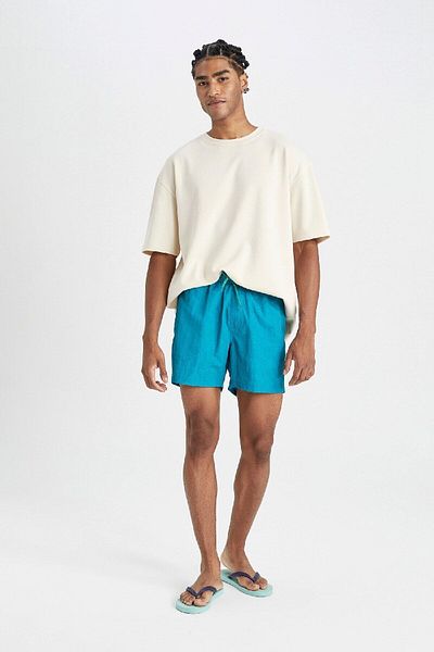 DeFacto Kurze, gewaschene Badeshorts - C0316AX24HS