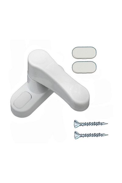 Burakyapı 5 Pieces Hard Plastic Door Window Child Lock Safety Burglar Lock