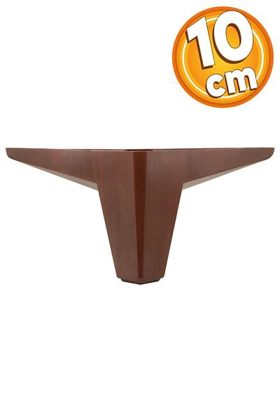 Badem10 Mobilier de lux Cedru Canapea Unitate TV Picior Fotoliu 10 Cm Model Lemn Maro Picioare Baza