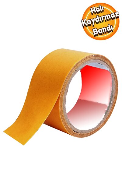 Badem10 Bondit Kaymaz Toplanmaz Çift Taraflı Yapışkan Halı Kilim Paspas Bandı...
