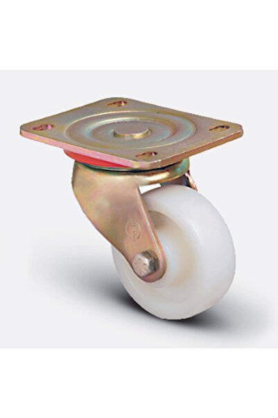 Emes Döner Tablalı Beyaz Teker 80 Mm 200 Kg (kod: Ed01 Hkz 80)