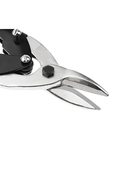 TOTAL Cutter Metal Aluminiu Foarfece de tăiere a tablă de metal subțire cu mâner izolat Carton Piele Tăiere cupru 25cm