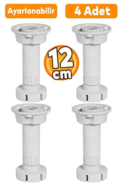 Badem10 Ayarlanabilir Dolap Mobilya Tezgah Yükseltme Yükseltici Ayağı Ayarlı ...