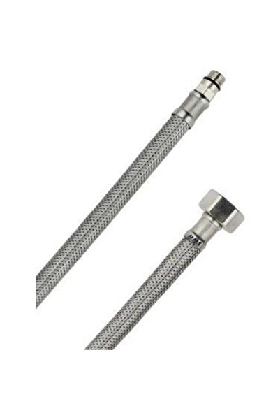 Badem10 Batarya Paslanmaz Flex Bağlantı Hortumu 50 Cm