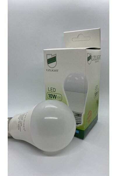 Uzlight 10w Led Ampul Beyaz Işık (10LU PAKET)