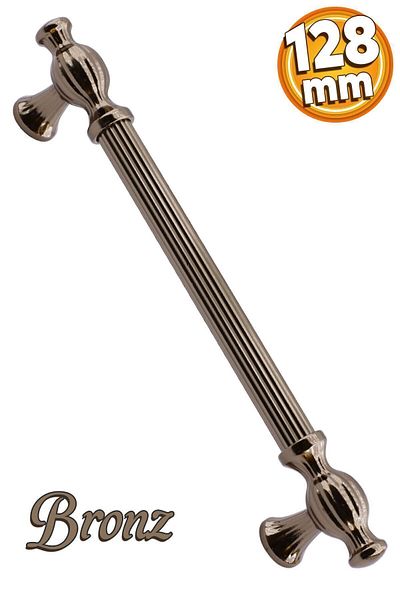 Badem10 Fraction Furniture Kitchen Drawer Cabinet Cupboard Door Handle Handle Bronze (128Mm-12.8Cm) Metal Handles