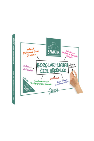 Yetki Yayıncılık Şematik Borçlar Hukuku Özel Hükümler 2024