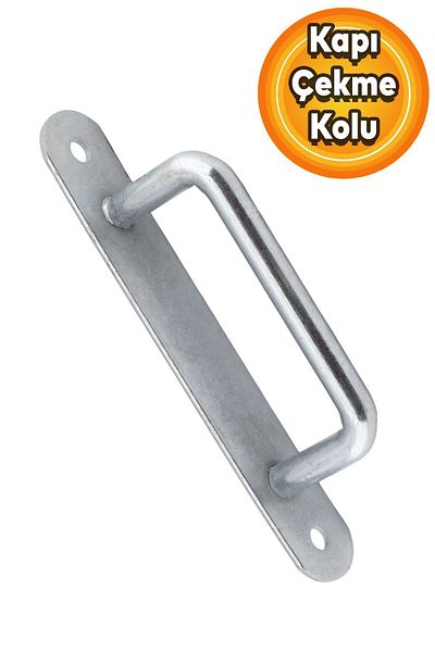 Badem10 Mâner de tragere pentru ușă Mâner de ținere pentru ușă 18,5 cm Mâner de ușă din metal cromat