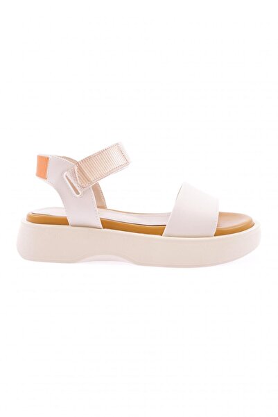DGN Women's Thick Strap Sandals Beige 59363138