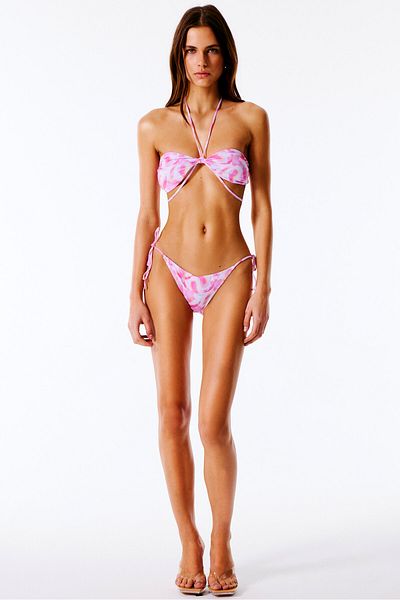 Love On Friday Nıkkı-Bikini (vintage Pink Butterfly)