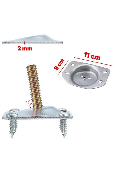 Badem10 Furniture Nesting Table Wooden Coffee Table Leg Connecting Apparatus Angled Degree Legs Base Metal