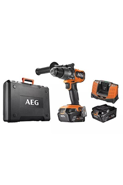 AEG Darbeli Matkap Çift Akülü Bsb18 C3bl 502c Vidalama 18v