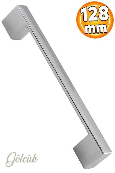 Badem10 Gölcük Flat Furniture Kitchen Drawer, Metal Lid and Ear 128 mm - 12.8 cm