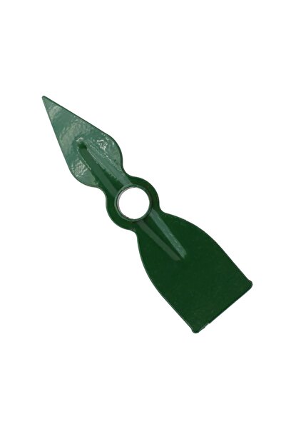 Badem10 Metal Çapa El Bahçe Çapası Çift Taraflı Sivri Düz Hobi Çapası 27 Cm Demir Döküm