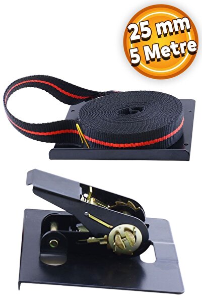 Badem10 Parke Sıkıştırma Gerdirme Gergisi Halatı 25 Mm 5 Metre