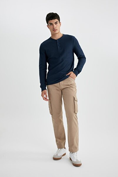 DeFacto Straight Cut Regular Waist Tube Leg Trousers - Tycpd4oxvn169827480335598