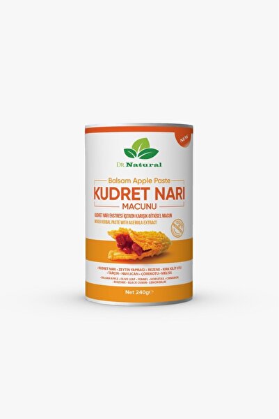 DRNATURAL Kudret Narı Macunu Bal Keçiboynuzu Bitki Karışımlı Bitter Melon Macun 240 Gr