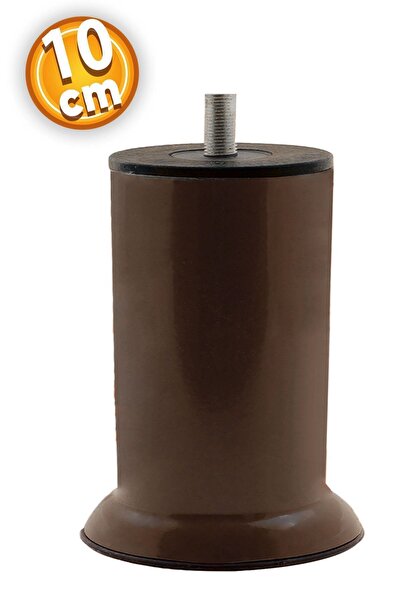 Badem10 Mobilya Dolap Kanepe Baza Çekyat Koltuk Destek Yükseltme Ayağı M8 Kah...