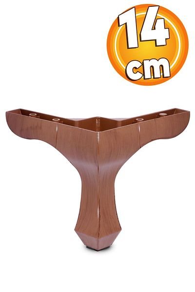 Badem10 Mobila Canapea Masuta de cafea Puf Picior Fotoliu 14 Cm Picioare Baza Cafea