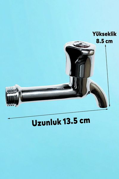 Badem10 Long Faucet with Strainer Toilet Garden Sink Faucet Intermediate Faucet