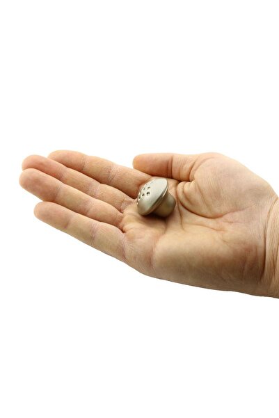 Badem10 Dotted Mushroom Button Handles Cupboard Cabinet Door Handle Handle Satin (4 Pcs) Furniture Kitchen Drawer