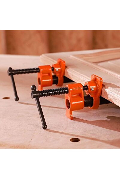 Badem10 Tezgah Boru Kelepçesi Kıskaç Ayarlanabilir Mengene Boru Tipi İşkence 1/2 Inç