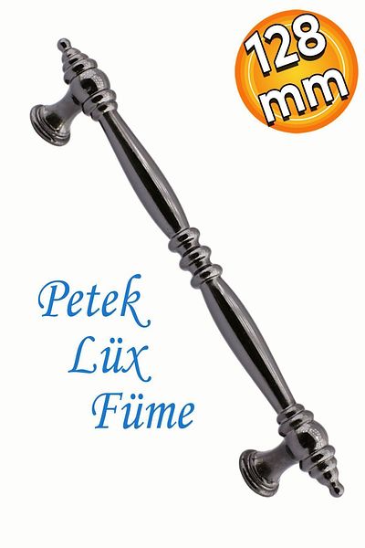 Badem10 Honeycomb Mobilier de lux Sertar de bucătărie Dulap dulap Mâner de ușă Mâner drept Mânere metalice Mâner afumat 128 mm