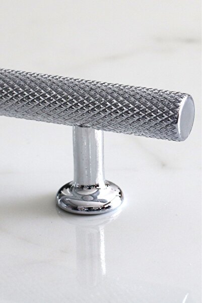 Badem10 Cabinet Knobs and Pulls Covers: Climax Handle 320 mm Chrome Color Metal Application
