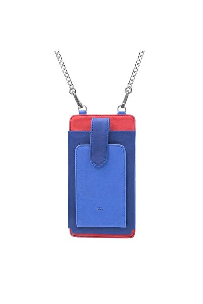 Case Look Suport pentru telefon cu curea pentru gât pentru femei Nora Blue 01