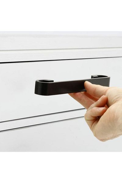 Badem10 Barida Mobila Bucatarie Sertar Dulap Stare - Manere Metal Negru