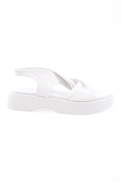 DGN Women's Thick Strap Sandals White 59593138