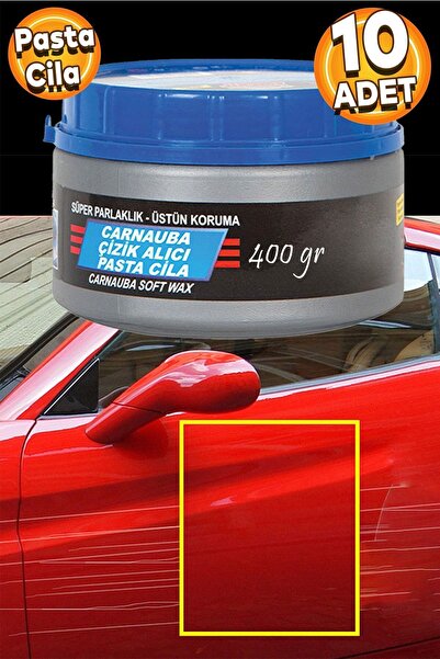 Badem10 Pasta Cila Parlatma Oto Pastası El Makina Çizik Giderici 300 Gr 10 Adet