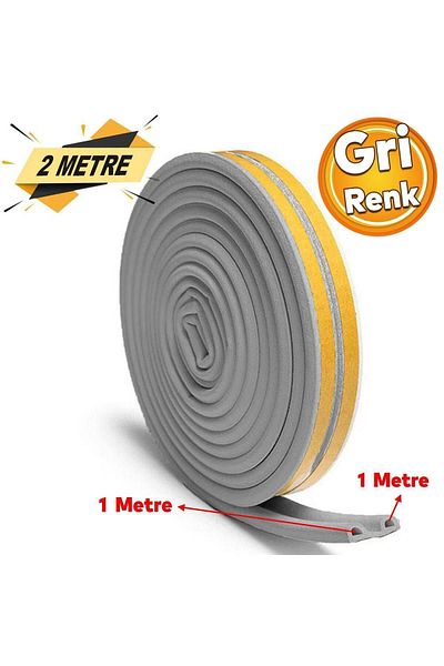 Badem10 1X2=2 Meters Gray Cold Insulation Door Window Tape - Wicked Rubber Tapes