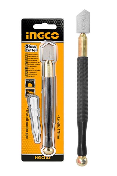 Badem10 Ingco Oil Glass Cutting Apple 178 Mm Professional Cutter