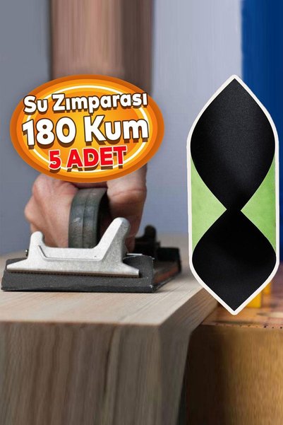 Badem10 Su Zımparası 180 Kum 23x28 Cm Yumuşak Kağıt Tabaka Sulu Kuru Zımpara ...