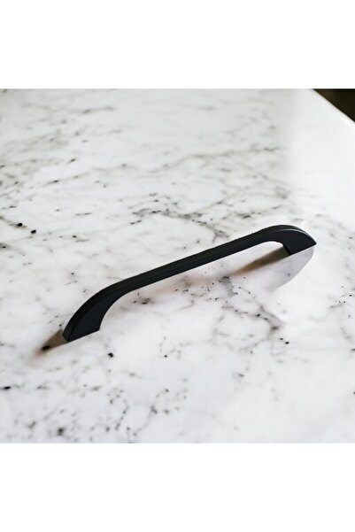 Badem10 Mâner Meriç Negru Metalic Mâner Ușă Sertar Bucătărie 160 Mm