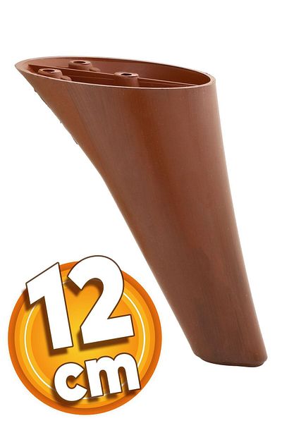 Badem10 Napoli Mobilier de lux Canapea Noptiera Noptiera Fotoliu Fotoliu Picior 12 Cm Picioare Maro