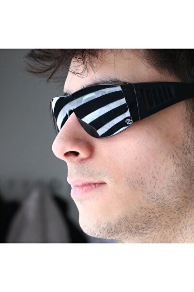 Badem10 Welder Work Security Safety Protective Goggle Dust Glasses Proof Glasses Black