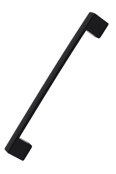 Badem10 Gölcük Flat Black Bucătărie Sertar Ușă Dulap Metal Club 160 mm