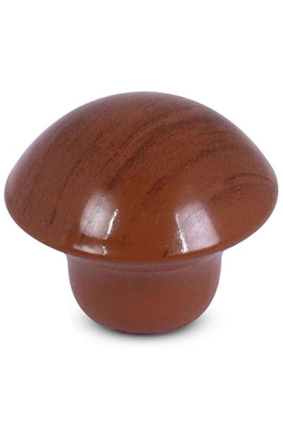 Badem10 Buton ciupercă Mobilier Bucătărie Sertar Dulap Ușă dulap Mâner Mâner Mâner Culoare pere Metal 10 buc