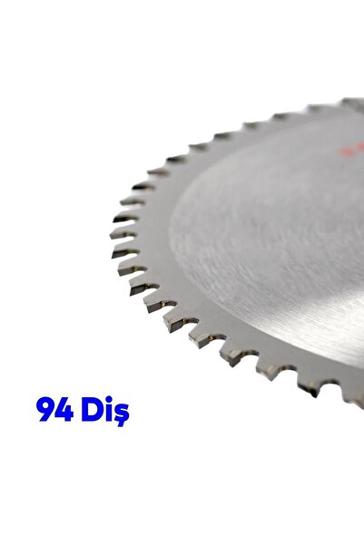 Badem10 Ahşap MDF Lamine Mobilya Tahta Sunta Kesme Testeresi Metal Tezgah Tipi Uyumlu 303 mm 30 mm 94 Diş