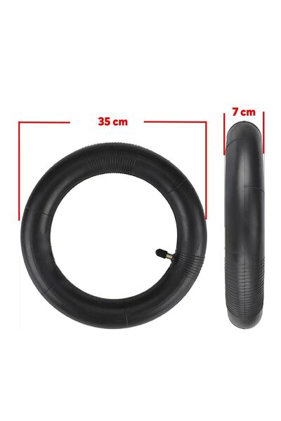 Badem10 Bisiklet Motorsiklet Motosiklet Elektrikli Bisiklet Teker Tekerlek İç Lastik Şambel Şambrel 350x7