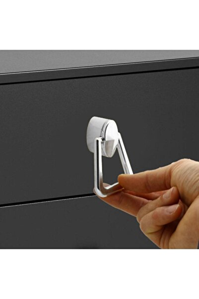 Badem10 PLASTIC DUR Mobilier de bucătărie Capac sertar de bucătărie 16 mm Mâner cromat