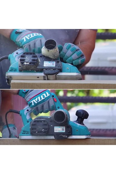 TOTAL Elektrikli 1050 W Planya Planer TL1108236 Derinlik Tahta Pahlama Ahşap Şekillendirici