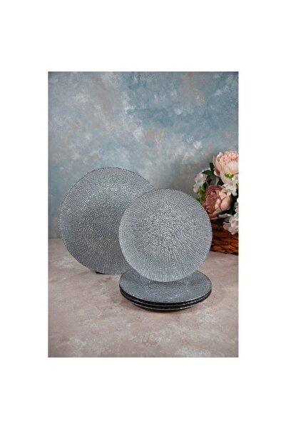 SUMRA HOME MONDECOR LOKİ GRİ 6 + 1 PASTA SETİ