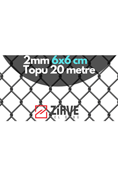 Zirve Tel Örgü 2 mm 6x6, 150 cm Boy, 20 M