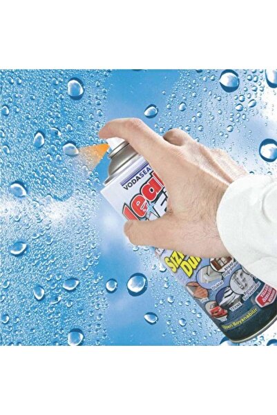 Vodaseal Leak Fix Su Geçirmez Sızdırmaz Sızıntı Önleyici Kauçuk Kaplama Izolasyon Beyaz Sprey 200 ML