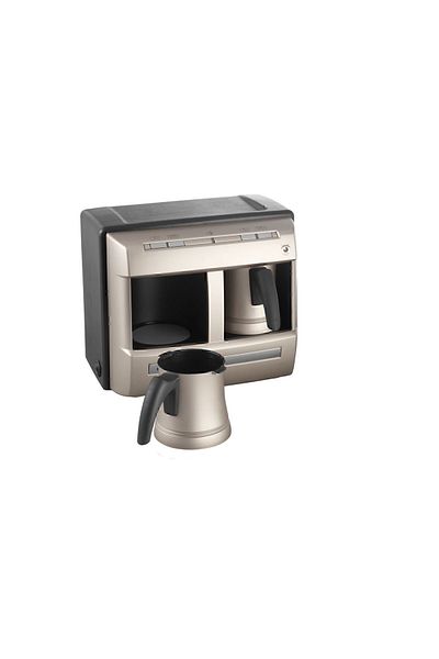 Grundig Tcm 6730 Cream Gold Double Automatic Turkish Coffee Machine