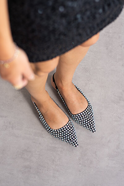 ZENNESHOES Дамски балерини Mina - Trop с къс ток